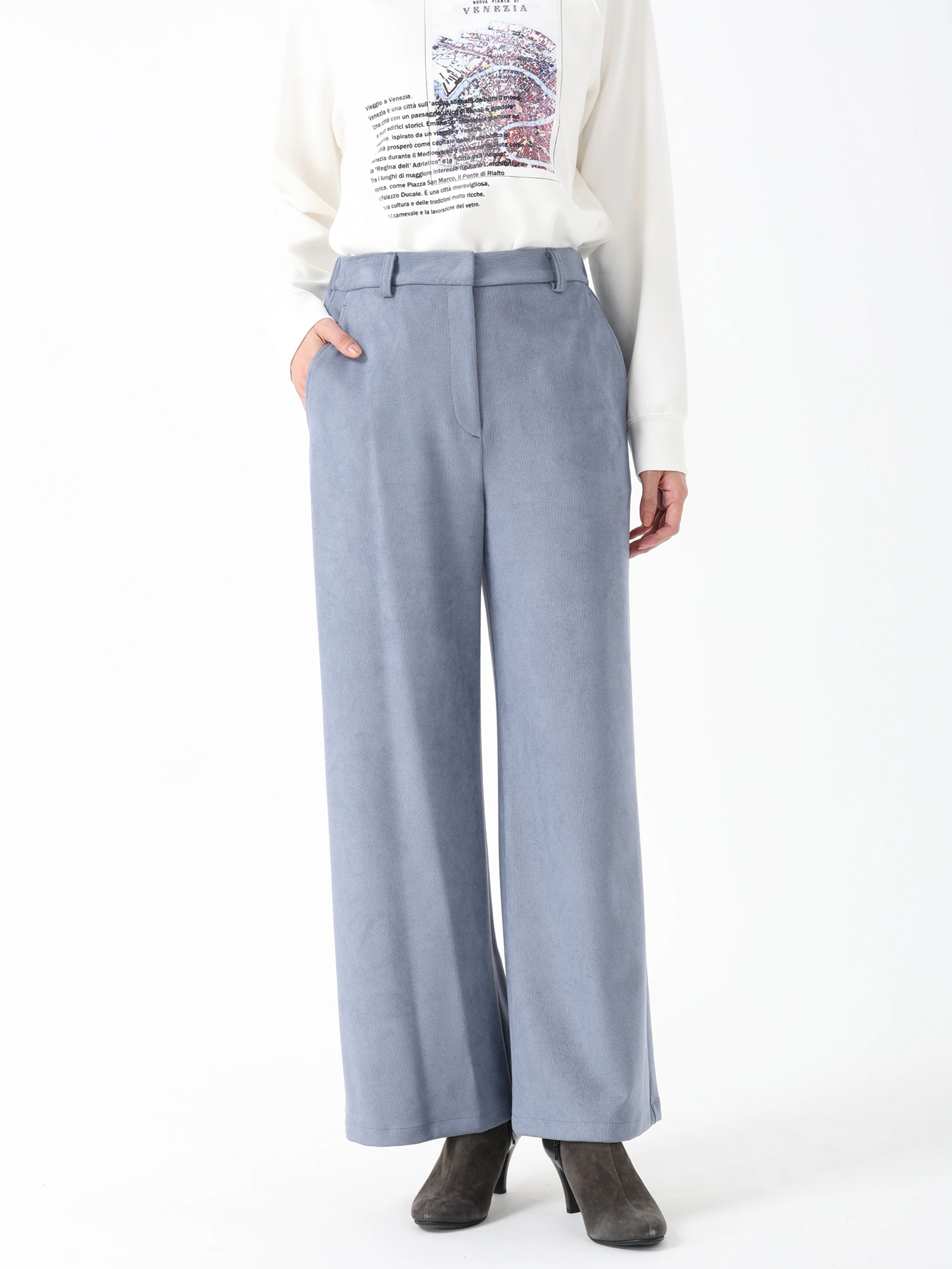 nui MOND コーデュロイパンツ　ブルーグレー ギルト: メンズ | REPLAY | コーデュロイパンツG.D COMFORT COTTON