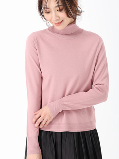 PINORE(ピノーレ) |ウォッシャブル ハイネック セーター ニット
