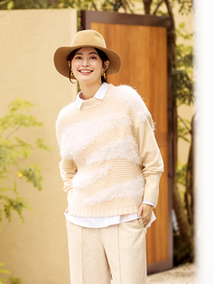 PINORE(ピノーレ) |フェザンヌ セーター ニット