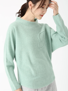 PINORE(ピノーレ) |【日本製】 エクストラファインラムウール セーター ニット