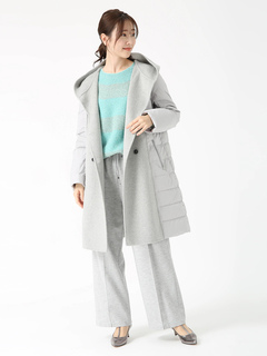 PINORE(ピノーレ) |【日本製】 シャイ ボーダー セーター ニット