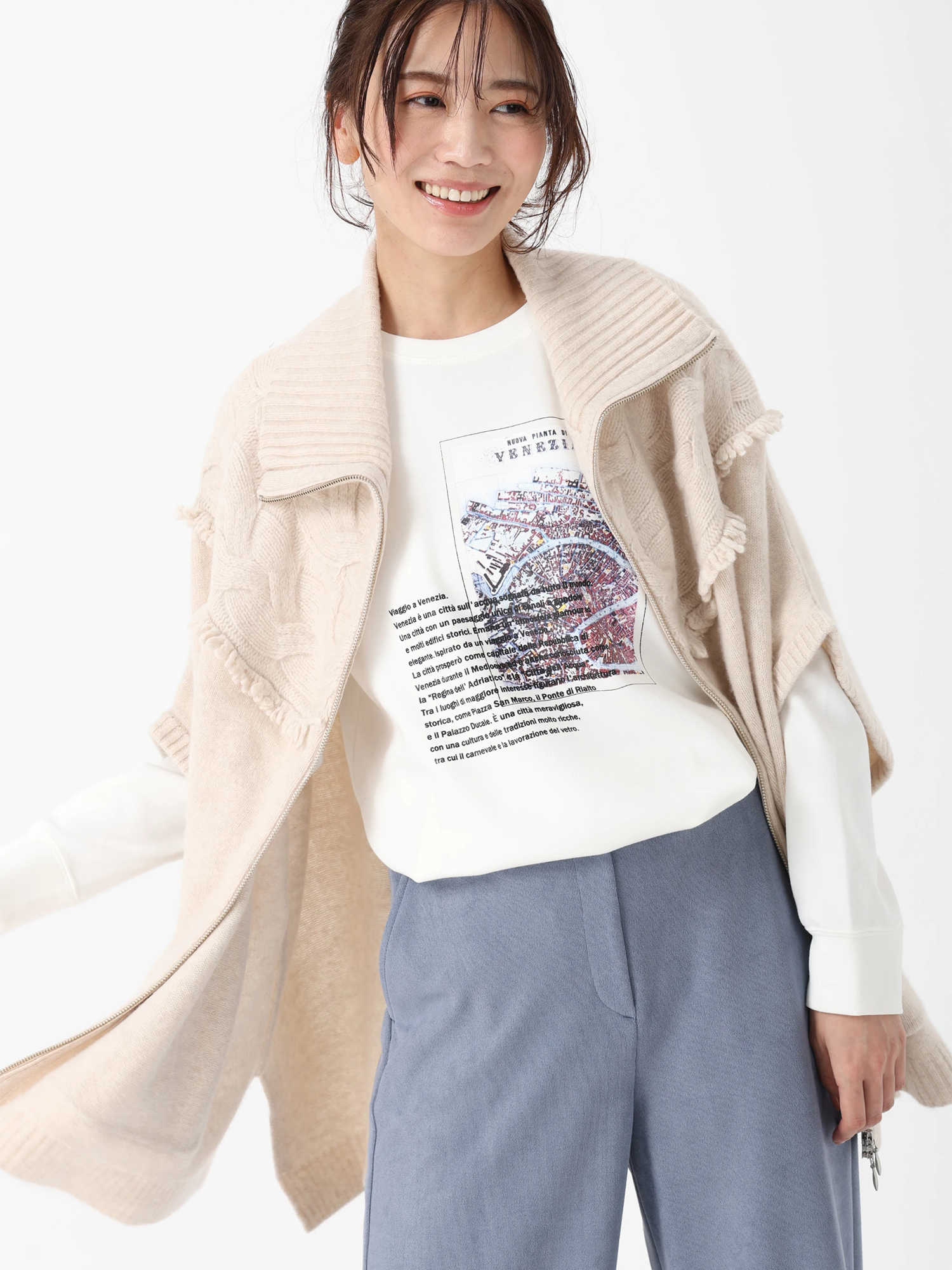 テンダー ポンチョ カーディガン ｜ PINORE（ピノーレ）｜.K online