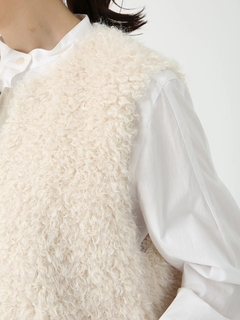 PINORE(ピノーレ) |プレミアムファーゴート ジレ ベスト