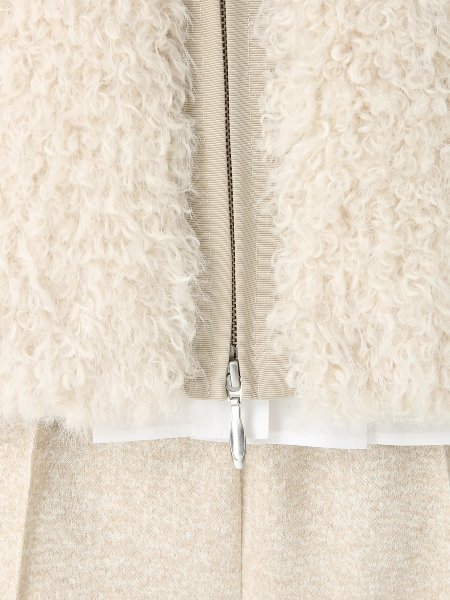 プレミアムファーゴート ジレ ベスト ｜ PINORE（ピノーレ）｜.K