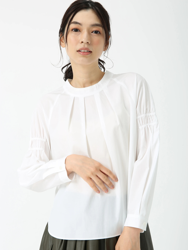 PINORE(ピノーレ) |セルロースコットン ブラウス シャツ