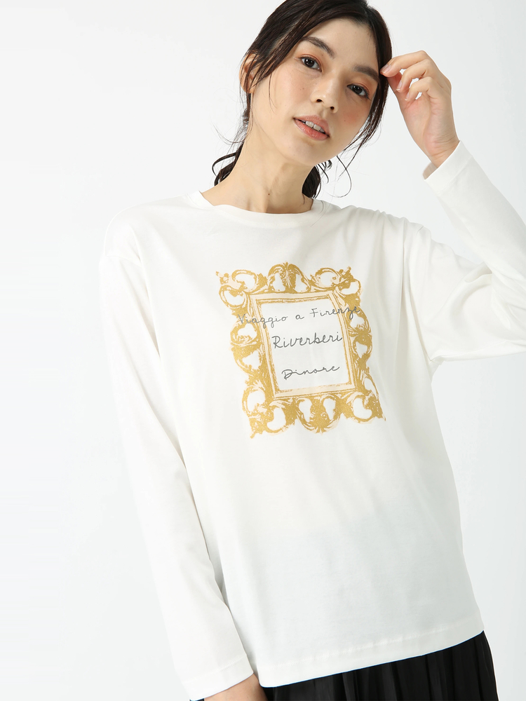 PINORE(ピノーレ) |フィレンツェカットソー Tシャツ ロンT