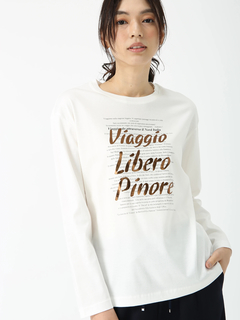 PINORE(ピノーレ) |フィレンツェカットソー Tシャツ ロンT