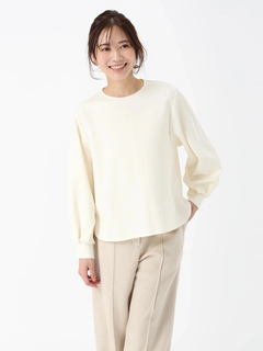 PINORE(ピノーレ) |【日本製】 モイストポンチ カットソー プルオーバー