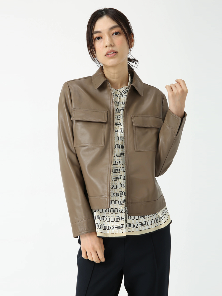 PINORE(ピノーレ) |エクスクルーシブレザー シープスキン ジャケット