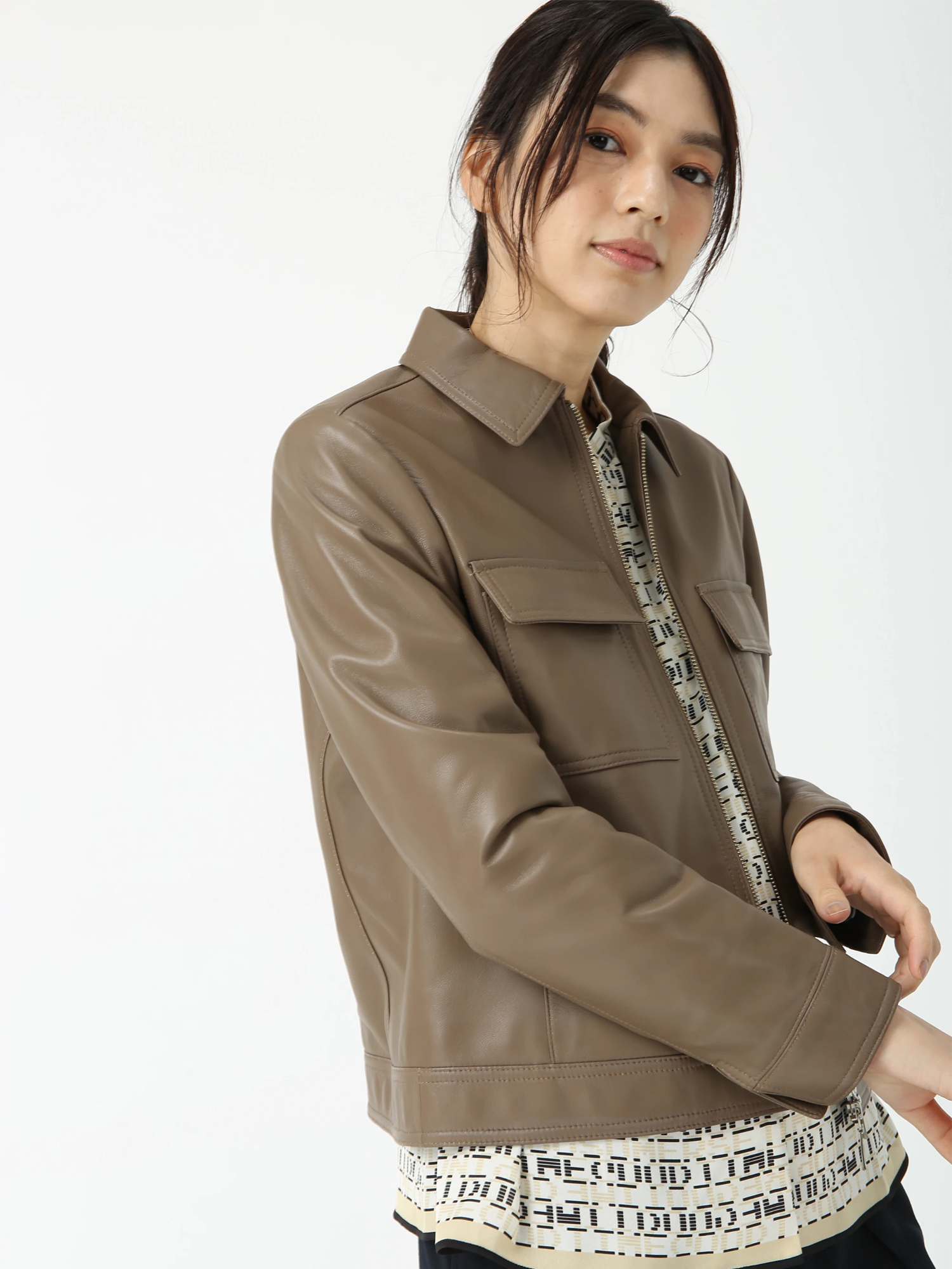 エクスクルーシブレザー ジャケット ｜ PINORE（ピノーレ）｜.K online