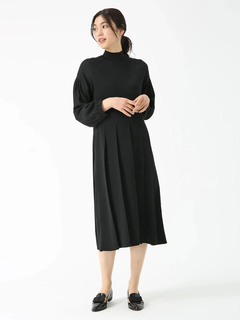 PINORE(ピノーレ) |ミラノリブニット ドレス ワンピース