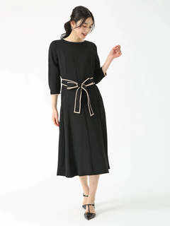 PINORE(ピノーレ) |ダブルクロス ドレス ワンピース