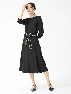 PINORE(ピノーレ) |ダブルクロス ドレス ワンピース