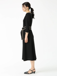 PINORE(ピノーレ) |ダブルクロス ドレス ワンピース