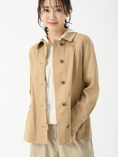 PINORE(ピノーレ) |トリアセツイル ストレッチミドル ジャケット