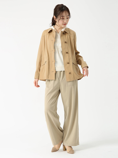 PINORE(ピノーレ) |トリアセツイル ストレッチミドル ジャケット