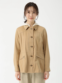 PINORE(ピノーレ) |トリアセツイル ストレッチミドル ジャケット