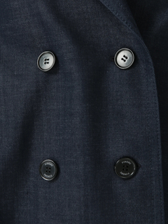 PINORE(ピノーレ) |トリアセツイル ストレッチ ショート トレンチ コート ジャケット