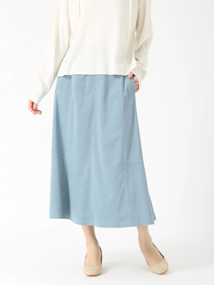 PINORE(ピノーレ) |ミルキースウェード スカート
