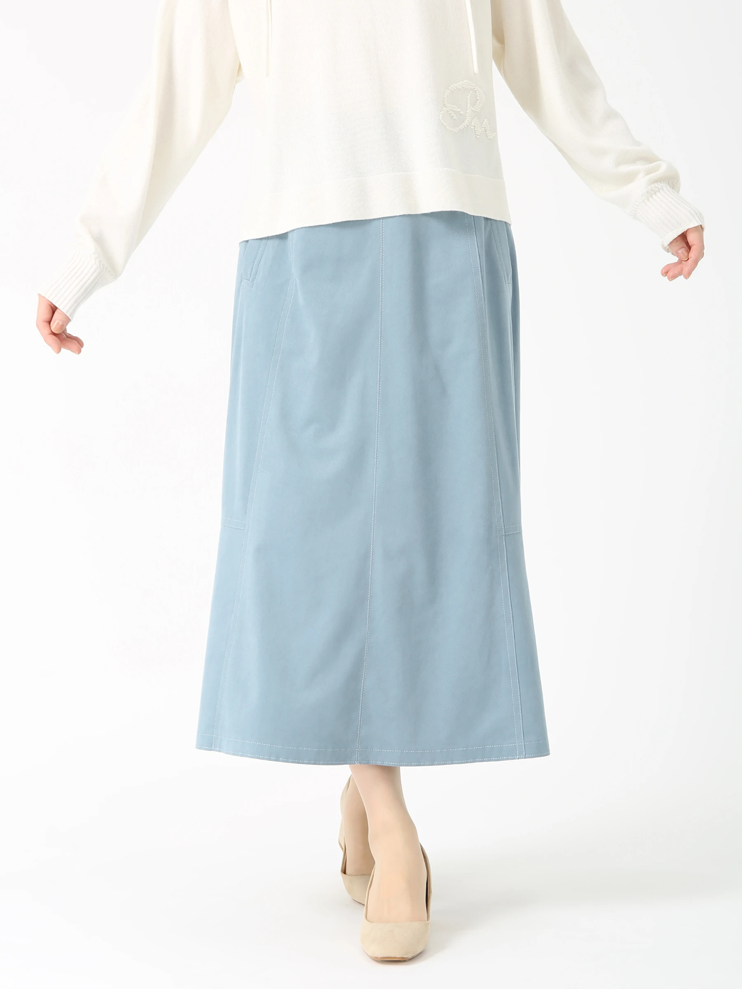 ミルキースウェード スカート ｜ PINORE（ピノーレ）｜.K online