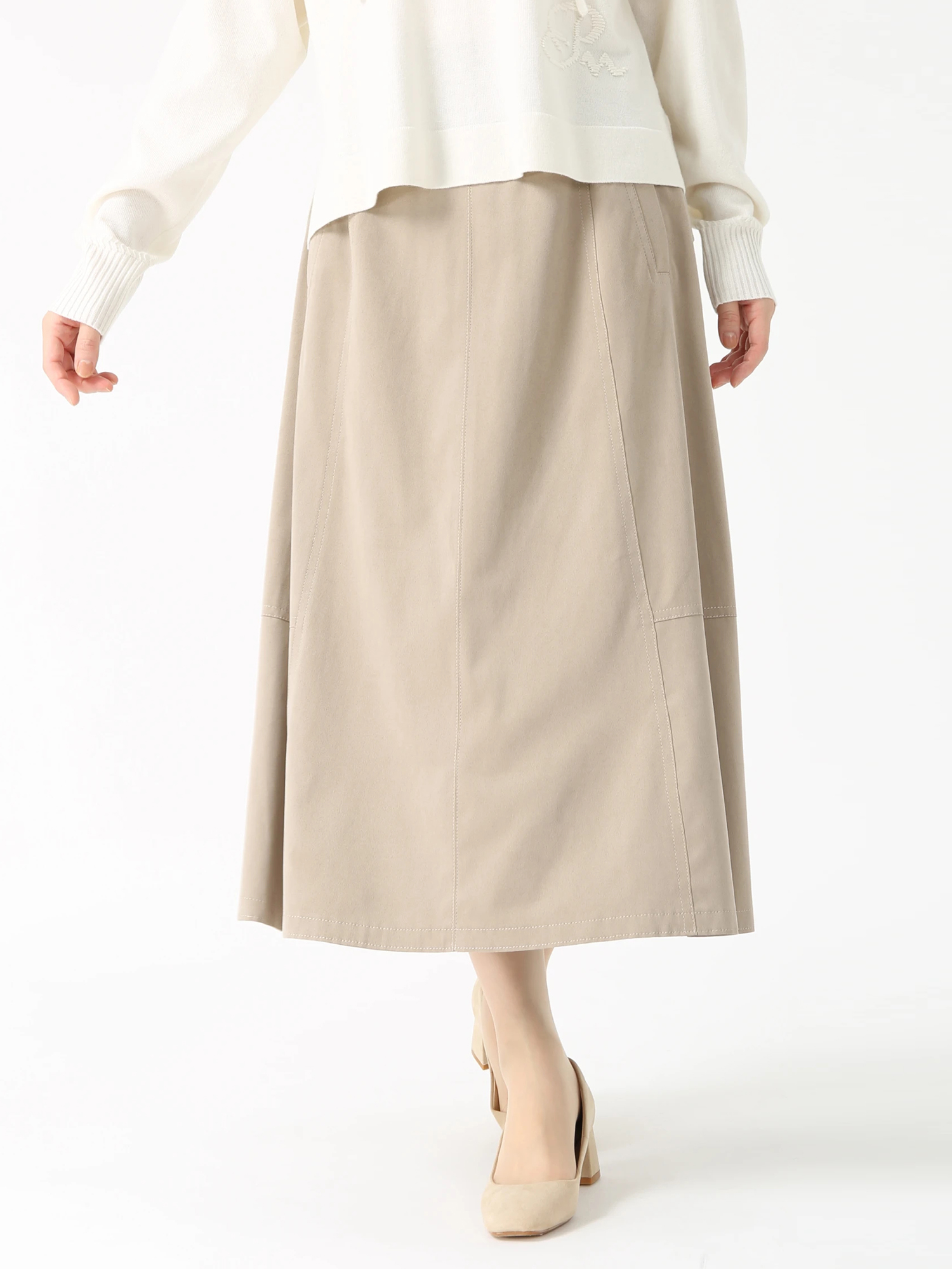 ミルキースウェード スカート | PINORE(ピノーレ)|.K online ミルキースウェード スカート | PINORE(ピノーレ)|.K online