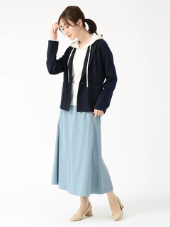 PINORE(ピノーレ) |ミルキースウェード スカート