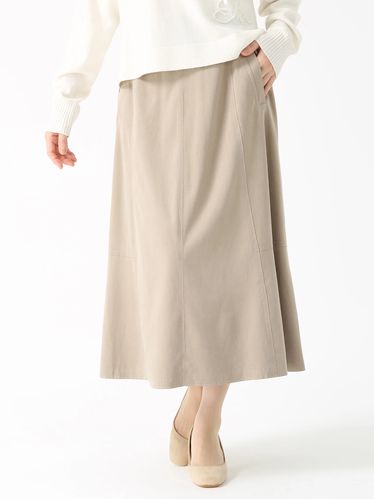 ミルキースウェード スカート ｜ PINORE（ピノーレ）｜.K online