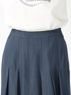 PINORE(ピノーレ) |【日本製】 セルリアデニム スカート