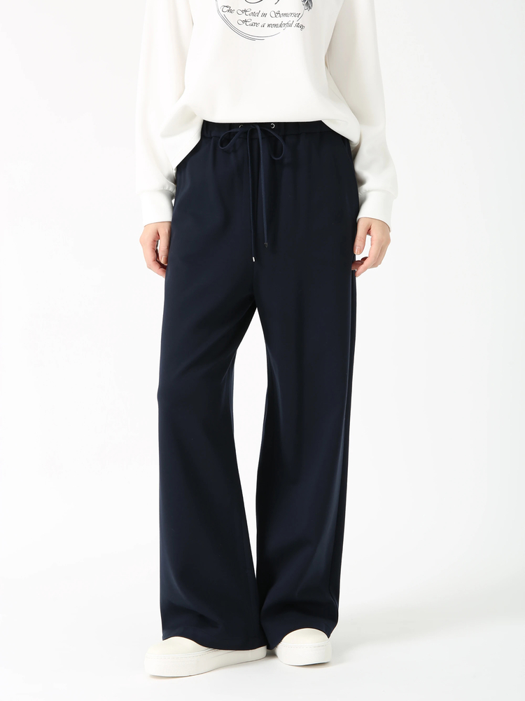 PINORE(ピノーレ) |ラグポンチ ワイドストレート パンツ