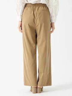 PINORE(ピノーレ) |キュプラサテン ストレッチ パンツ