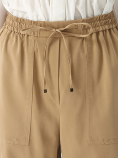 PINORE(ピノーレ) |キュプラサテン ストレッチ パンツ