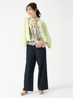 PINORE(ピノーレ) |マーノ ショート カーディガン ニット セーター