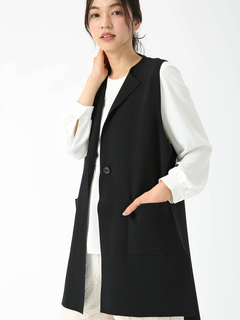 PINORE(ピノーレ) |ミラノリブニット ジレ ベスト