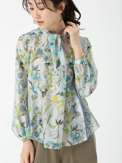 PINORE(ピノーレ) |ガーデンコンビネーションブラウス