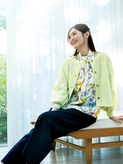 PINORE(ピノーレ) |ガーデンコンビネーション プルオーバー ブラウス シャツ