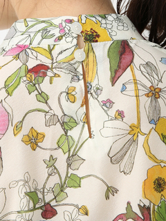 PINORE(ピノーレ) |ガーデンコンビネーションブラウス