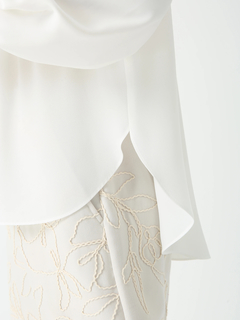 PINORE(ピノーレ) |パールプリーツ ブラウス シャツ