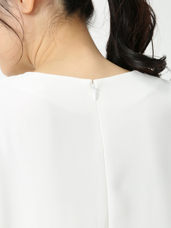 PINORE(ピノーレ) |パールプリーツ ブラウス シャツ