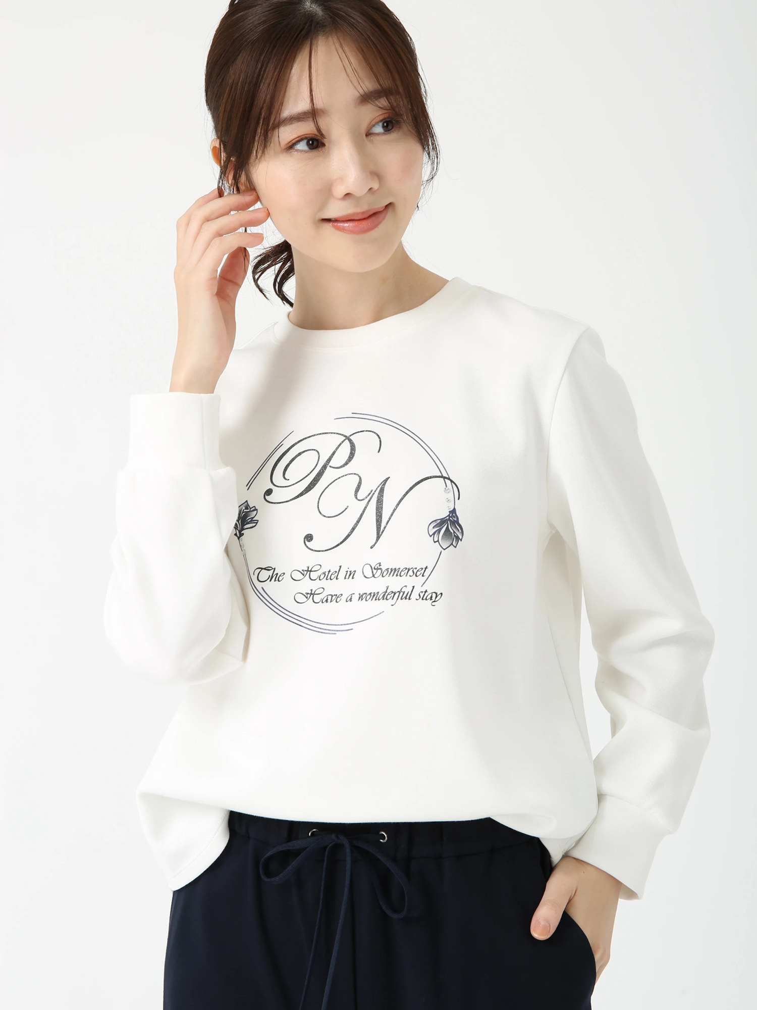 ガーデンカットソー ロンT Tシャツ ｜ PINORE（ピノーレ）｜.K online 