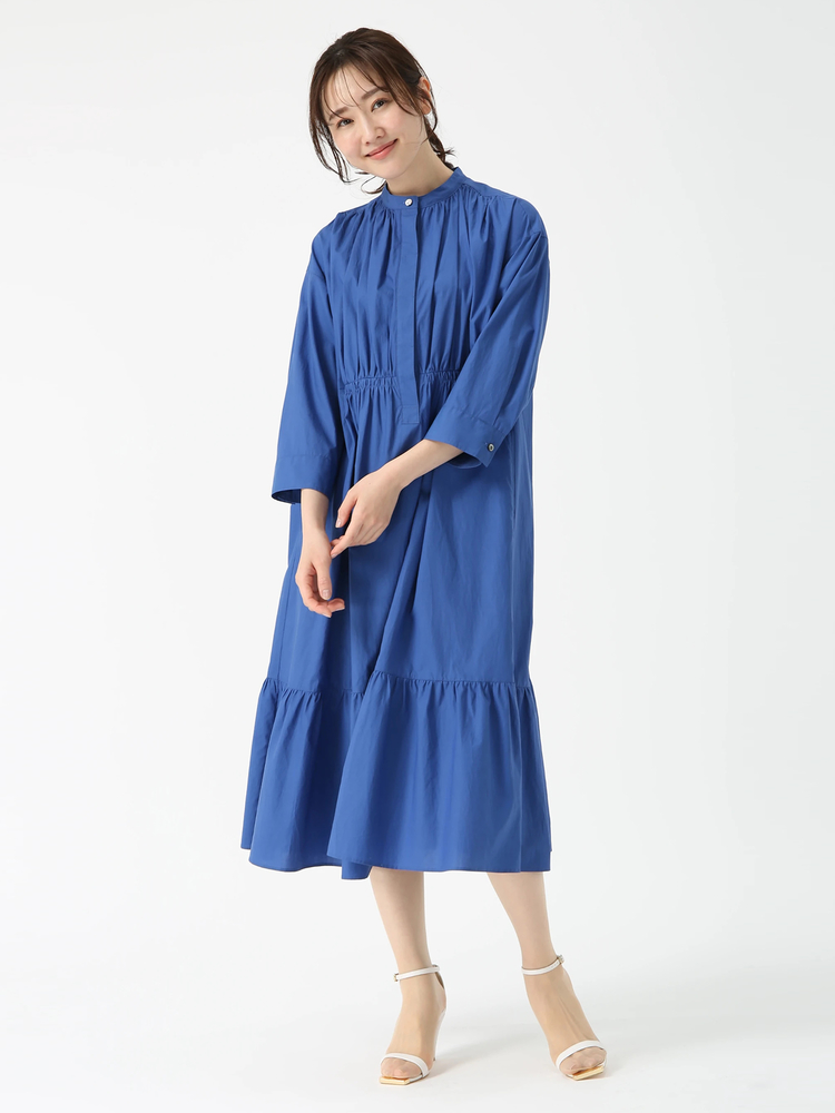 PINORE(ピノーレ) |【カタログ掲載】コットンブロード ドレス ワンピース