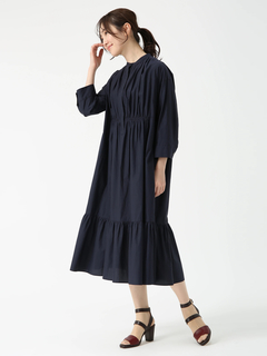 PINORE(ピノーレ) |【カタログ掲載】コットンブロード ドレス ワンピース