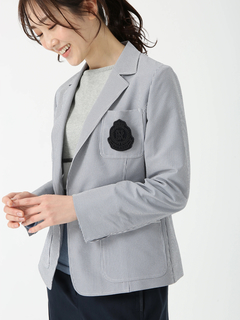 PINORE(ピノーレ) |エクセランサッカー テーラード ジャケット