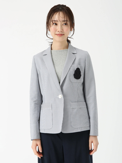 PINORE(ピノーレ) |エクセランサッカー テーラード ジャケット