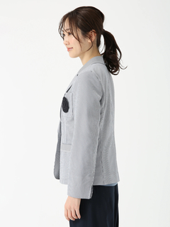 PINORE(ピノーレ) |エクセランサッカー テーラード ジャケット