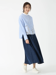 PINORE(ピノーレ) |セルロース デニム スカート