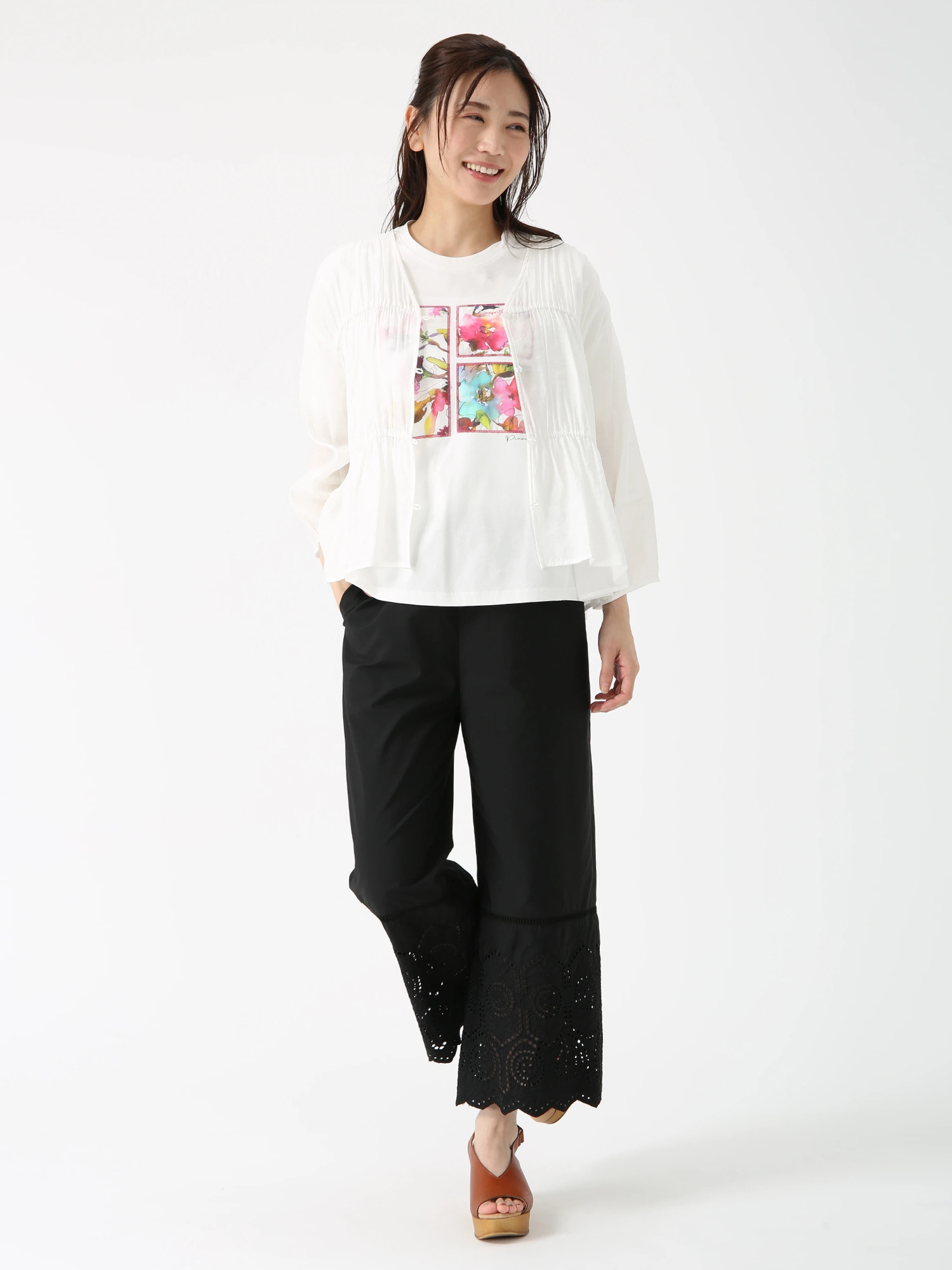 レーヨンツイル ブラウス シャツ ｜ PINORE（ピノーレ）｜.K online