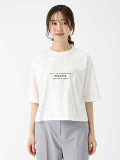 PINORE(ピノーレ) |【カタログ掲載】エンブレムスムースカット Tシャツ