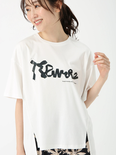 PINORE(ピノーレ) |【カタログ掲載】リボンスムース カット Tシャツ