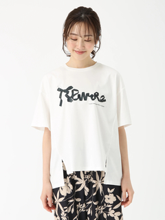 PINORE(ピノーレ) |【カタログ掲載】リボンスムース カット Tシャツ