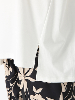 PINORE(ピノーレ) |【カタログ掲載】リボンスムース カット Tシャツ